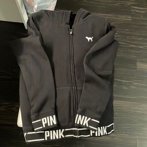 Victoria’s Secret pink fuzzy jacket